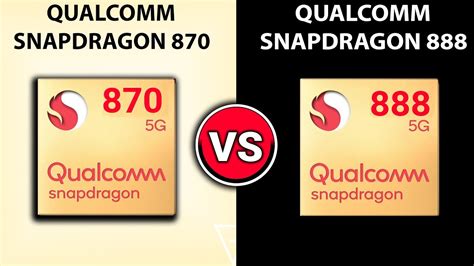 snapdragon 870 vs 888